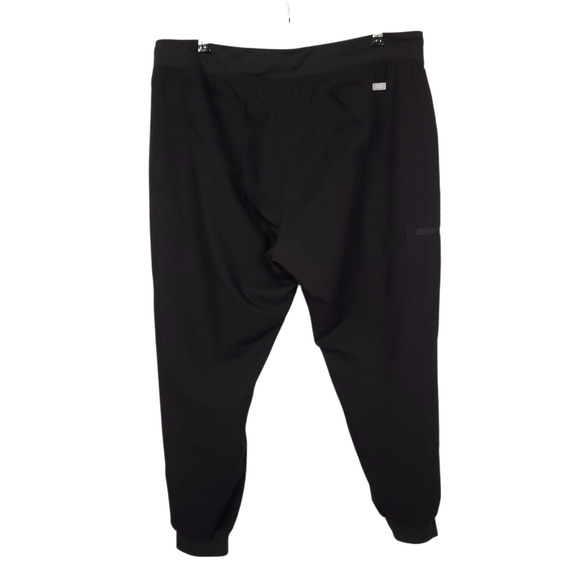 Figs High Rise Zamora Jogger Scrub Pants Technical Collection Black XXL - Picture 2 of 11